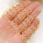 Load image into Gallery viewer, 14K Gold Filled Oval Curb Chain