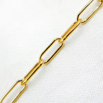 Load image into Gallery viewer, 14K Gold-Filled Smooth Paperclip Finished Necklace