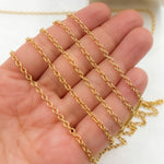Load image into Gallery viewer, Gold-Filled Smooth Cable Chain.
