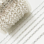Load image into Gallery viewer, Sterling Silver Smooth Box Chain