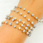 Load image into Gallery viewer, Silverite Wire Wrap Chain