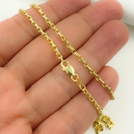 Load image into Gallery viewer, 14k Solid Yellow Gold Box Link Chain