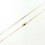 Load image into Gallery viewer, 030FLP120T218K. 18K Solid Gold Flat Marina Link Chain