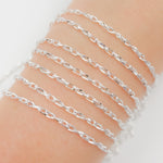 Load image into Gallery viewer, Sterling Silver Infinity Cable Chain