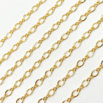 Load image into Gallery viewer, 274GF. 14k Gold Filled Oval and Infinity Link Chain