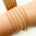 Load image into Gallery viewer, 14k Yellow Gold Filled Cable Link Chain