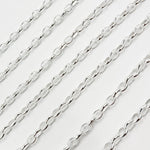 Load image into Gallery viewer, Sterling Silver Oval Link Chain