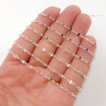 Load image into Gallery viewer, Sterling Silver Flat Marina Chain