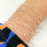 Load image into Gallery viewer, Sterling Silver Twisted Oval Link Cable Chain