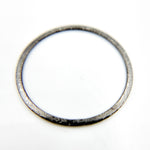 Load image into Gallery viewer, 35MM Black Rhodium Sterling Silver Ring Connector