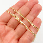 Load image into Gallery viewer, 14K Solid Gold Cuban Curb Chain