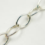 Load image into Gallery viewer, Sterling Silver Oval Cable Link Chain