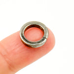 Load image into Gallery viewer, Sterling Silver Round Hinge Clasp