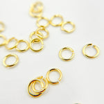 Load image into Gallery viewer, 5MM Open Gold Plated Jump Ring