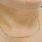 Load image into Gallery viewer, 14K Solid Gold Cuban Curb Chain