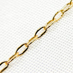 Load image into Gallery viewer, 14K Gold Filled Flat Paperclip Chain