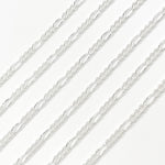 Load image into Gallery viewer, Sterling Silver Figaro Chain