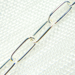 Load image into Gallery viewer, 2505SS. Sterling Silver Paperclip Chain