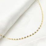 Load image into Gallery viewer, Solid Gold Diamond Cut Marina Chain