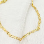 Load image into Gallery viewer, 14K Solid Gold Diamond Cut Marina Bracelet