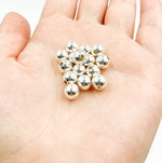 Load image into Gallery viewer, 925 Sterling Silver Seamless Beads 7mm