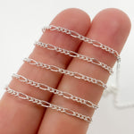 Load image into Gallery viewer, Sterling Silver Figaro Chain