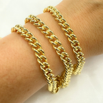 Load image into Gallery viewer, Gold Plated 925 Sterling Silver Hollow Curb Chain