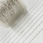 Load image into Gallery viewer, Sterling Silver Diamond Cut Marina Chain