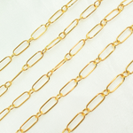 Load image into Gallery viewer, 14K Yellow Gold Filled Smooth Oval Link & Round Links Chain