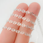 Load image into Gallery viewer, Sterling Silver Fancy Disc Chain