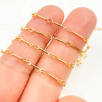 Load image into Gallery viewer, 14K Gold Filled Bar Chain