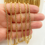 Load image into Gallery viewer, 14k Yellow Gold Filled Smooth Box Link Chain