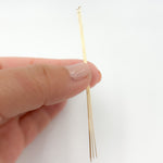 Load image into Gallery viewer, Gauge Gold-filled Flat 3 Inch Headpin