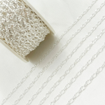 Load image into Gallery viewer, 925 Sterling Silver Long & Short Link Chain