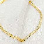 Load image into Gallery viewer, 14K Solid Gold Cuban Curb Bracelet