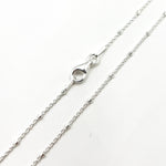 Load image into Gallery viewer, Sterling Silver Cube Satellite Finished Necklace