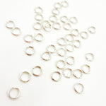 Load image into Gallery viewer, White Silver Split Ring