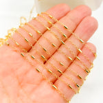 Load image into Gallery viewer,  14K Gold-Filled Tube Size Satellite Chain