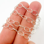 Load image into Gallery viewer, Sterling Silver Smooth Oval Link Chain