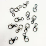 Load image into Gallery viewer, 12MM Black Rhodium Trigger Clasp
