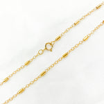 Load image into Gallery viewer, 14K Gold-Filled Satellite Tube Finish Necklace