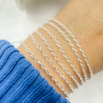 Load image into Gallery viewer, Sterling Silver Cable Chain
