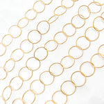 Load image into Gallery viewer, 14K Gold Filled Twisted Round Link Chain