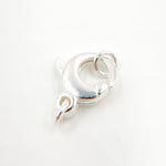 Load image into Gallery viewer, 14MM White Sterling Silver Trigger Clasp