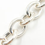 Load image into Gallery viewer, Sterling Silver Smooth Oval Cable Link Chain