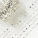 Load image into Gallery viewer, Sterling Silver Diamond Cut Marina Link Chain
