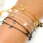 Load image into Gallery viewer, Disc Shape 4mm Dangle Wire Chain