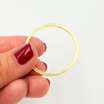 Load image into Gallery viewer, 40MM Gold Plated Sterling Silver Ring Connector