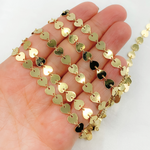 Load image into Gallery viewer, Gold Plated 925 Sterling Silver Heart Chain