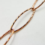 Load image into Gallery viewer, Rose Gold Plated Silver Oval Chain
